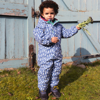 EcoWarm Waterproof Snowsuit Blue